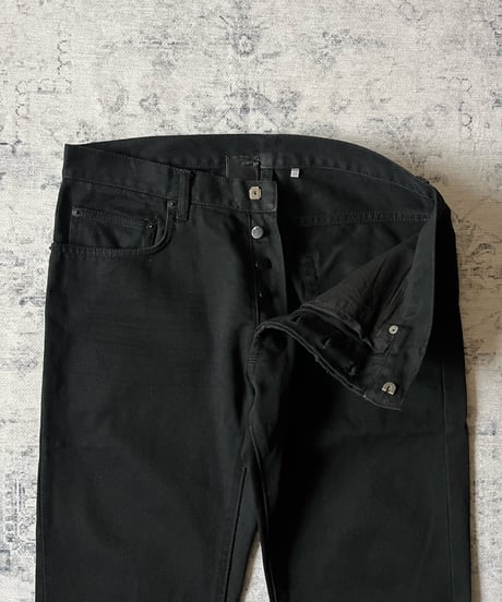 S/S 2005 Dior HOMME “BECK” Wrinkle-processed denim pants
