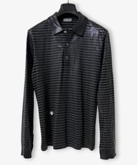 A/W 2003 DIOR HOMME “LUSTER” WAXED BORDER POLO［S］