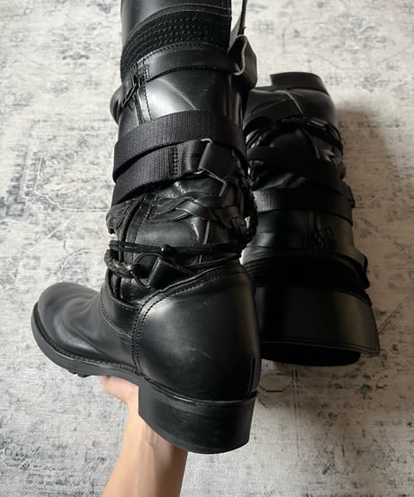 5351 Pour Les Hommes Cowhide Long Boots