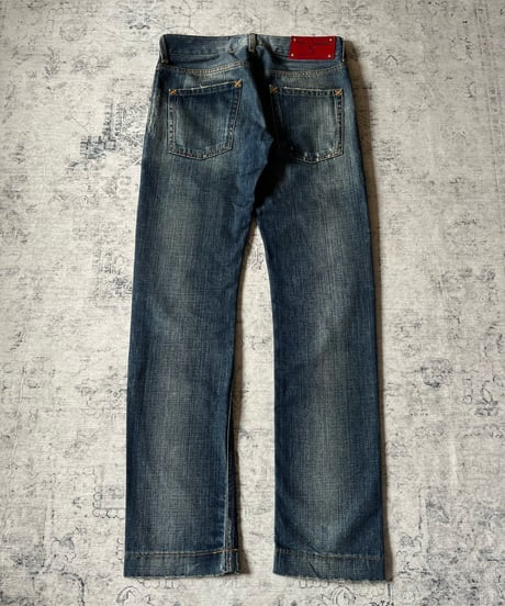 2000s DOLCE&GABBANA scratch denim