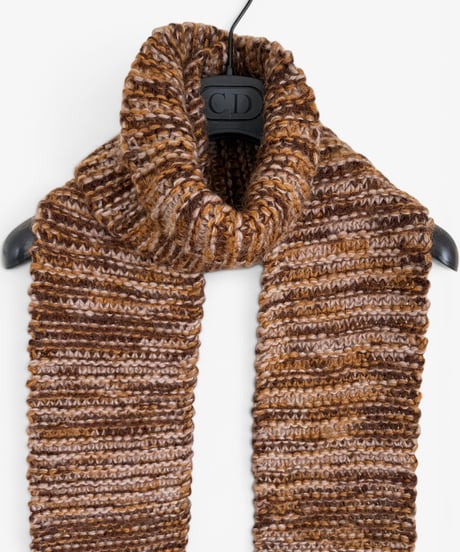 A/W 2005 DIOR HOMME “GLAM ROCK” RUNWAY MELTON WOOL SCARF