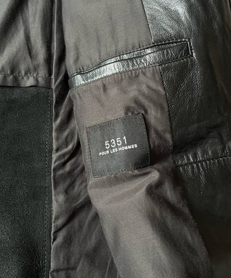 5351 POUR LES HOMMES  leather jacket