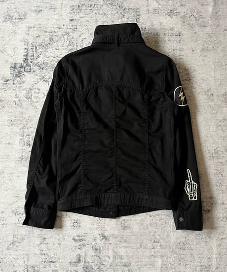 S/S 2006 HYSTERIC GLAMOUR  Skeleton patchriders jacket