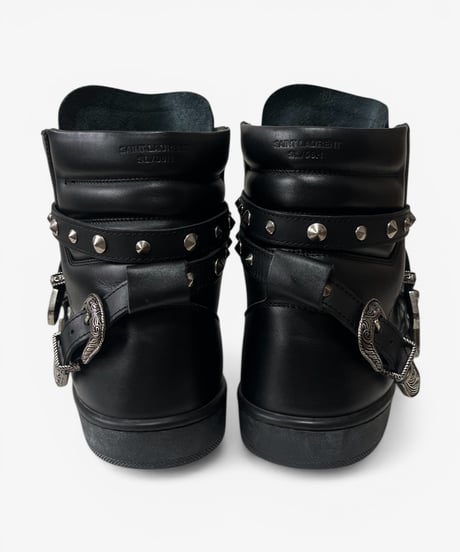 2014 SAINT LAURENT PARIS WESTERN HI-TOP