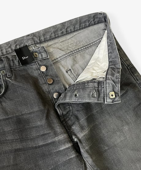 S/S 2005 DIOR HOMME “BECK” GLITTER DENIM