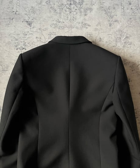 2007 Balenciaga by Nicolas Ghesquière Cropped Narrow Lapel Tailored Jacket