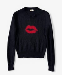 A/W 2017 SAINT LAURENT PARIS LIP KNIT
