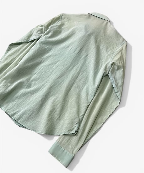 S/S 2005 DIOR HOMME “BECK” ACCORDION SHEER SHIRT