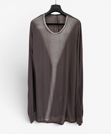 A/W 2007 RICK OWENS DRKSHDW BLEACHED NECK SHEER LONG SLEEVE［S］