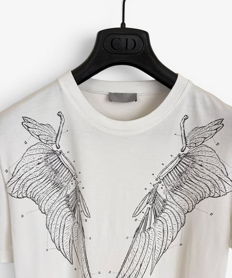 A/W 2007 DIOR HOMME “NAVIGATE” ANGLE WING T-SHIRT［S］