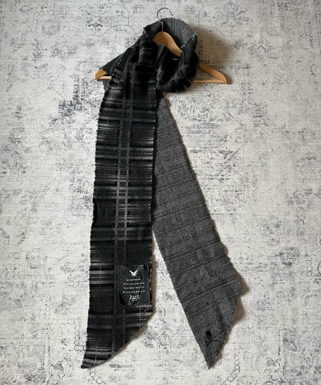 Roen Sequin-Knit Long Scarf