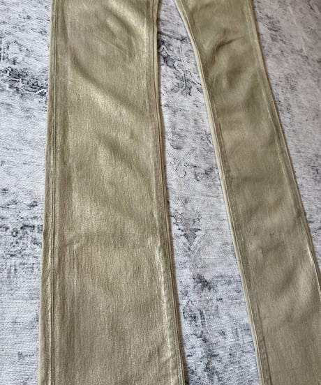 BLACKBARRETT by NEIL BARRETT Gold coating pants