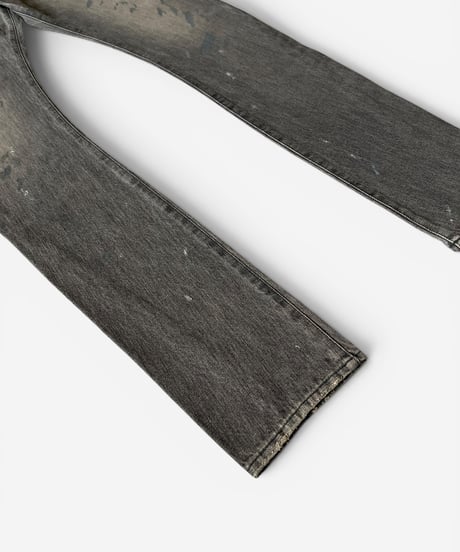 S/S 2015 BALMAIN HOMME PAINTED CURVED DENIM