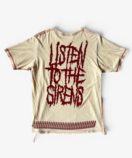 S/S 2003 UNDERCOVERISM “SCAB” BULLET GRAPHIC T-SHIRT［M］