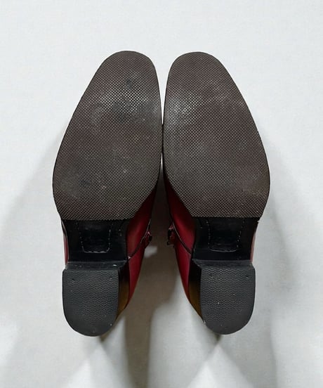 A/W 2007 DIOR HOMME “NAVIGATE” RED HEEL BOOTS