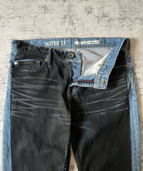 2000s Donna Karan NY Waxed denim
