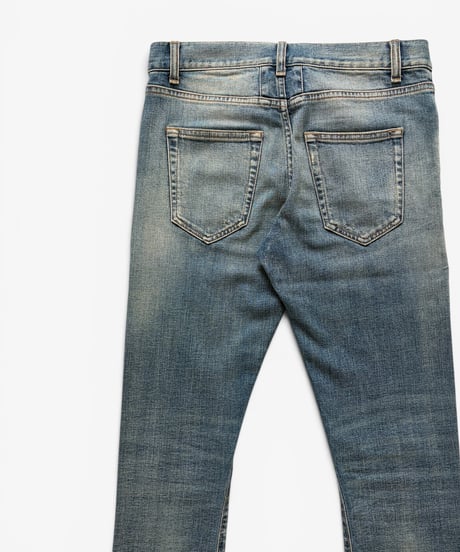 A/W 2014 SAINT LAURENT PARIS D02 DISTRESSED REPAIR DENIM［27］