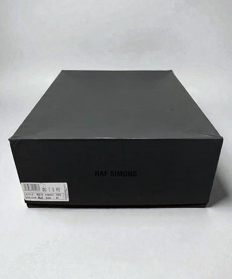A/W 2006 RAF SIMONS Spiral Zip Boots