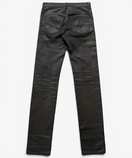 A/W 2007 DIOR HOMME “NAVIGATE” SHARP NOTATION WAXED BLACK［28］