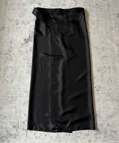 S/S 2007 Dior HOMME "WE LOOK GOOD TOGETHER" Silk Wrap Skirt