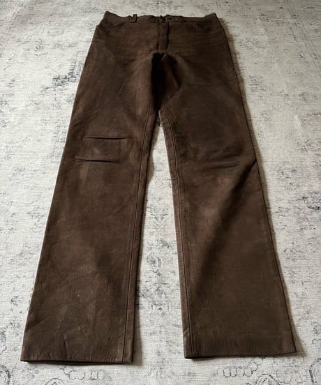 1990s Europe Goat skin pants