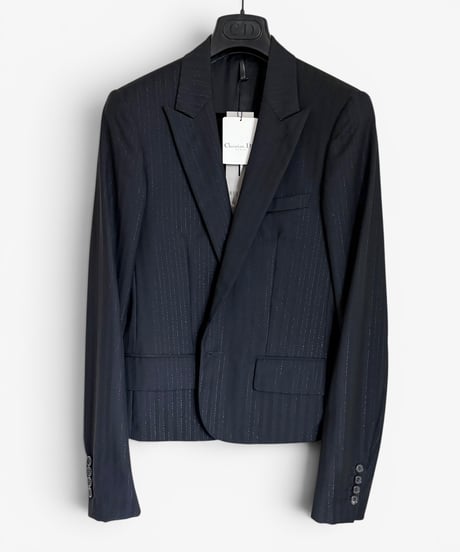 S/S 2005 DIOR HOMME “BECK” CROPPED GLITTER BLAZER［44］