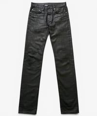 A/W 2007 DIOR HOMME “NAVIGATE” SHARP NOTATION WAXED BLACK［28］