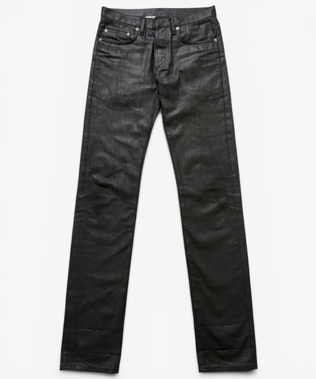 A/W 2007 DIOR HOMME “NAVIGATE” SHARP NOTATION WAXED BLACK［28］