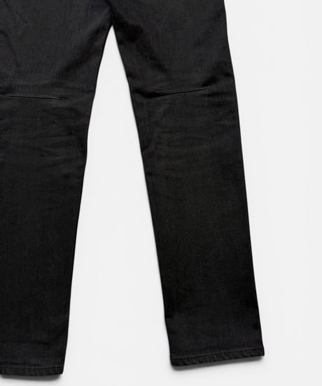 A/W 2007 NUMBER (N)INE “LOVE GOD MURDER” CRYING HEART BLACK STRETCH DENIM［5］