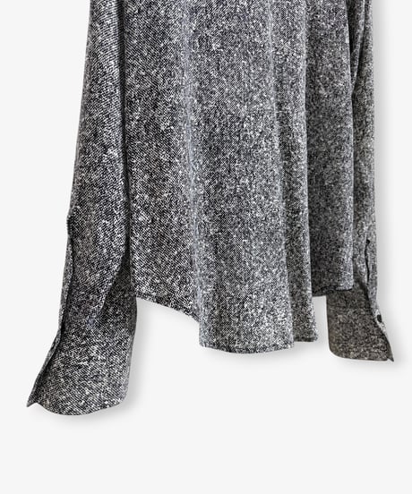 A/W 2005 DIOR HOMME “GLAM ROCK” PUSSY-BOW SILK SHIRT［38］