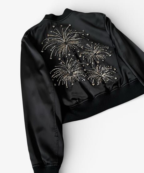 S/S 2015 SAINT LAURENT PARIS CRYSTAL FIREWORKS JACKET