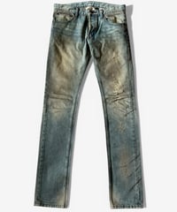 GALAARBEND MUD-WASHED SKINNY DENIM
