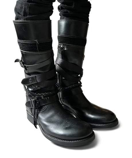5351 Pour Les Hommes Cowhide Long Boots