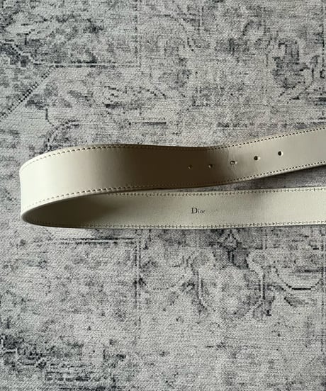 S/S 2005 Dior HOMME “BECK” D-buckle belt
