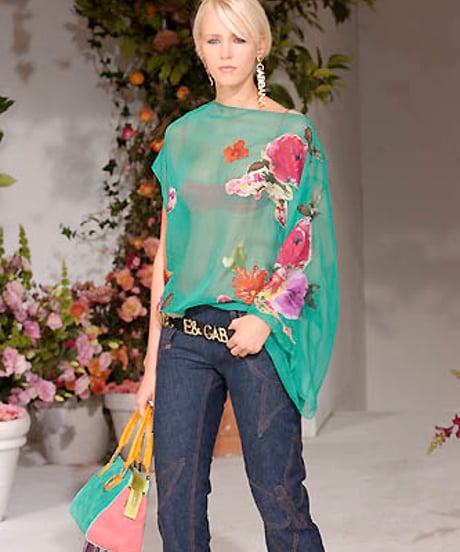 S/S 2002 DOLCE&GABBANA butterfly denim