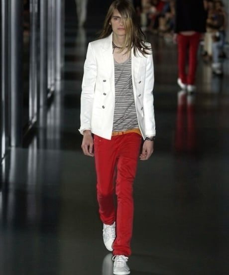 S/S 2005 Dior HOMME “Untitled” Wrinkle processed pants