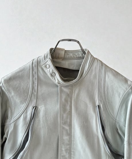 S/S 2004 N.HOLLYWOOD “ACTIVIST” LEATHER JACKET