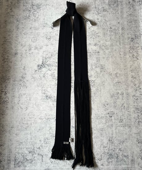 A/W 2004 Dior HOMME “VOTC” Fringe Long Scarf