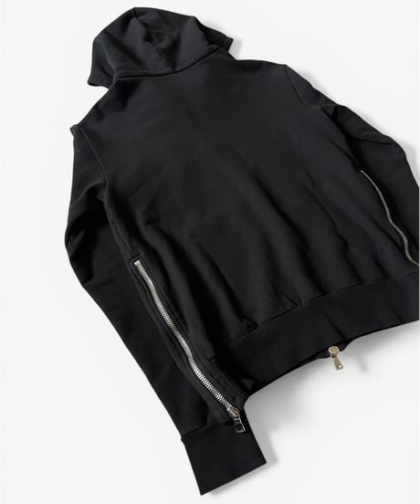S/S 2011 BALMAIN BY CHRISTOPHE DECARNIN CREST EMBLEM ZIP HOODIE