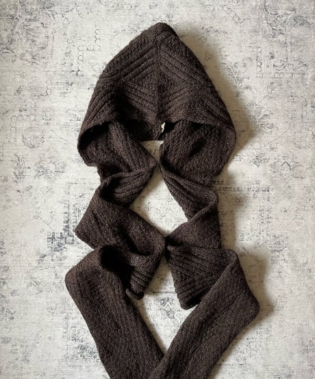 A/W 2002 Number (n)ine “George" Wool Food muffler