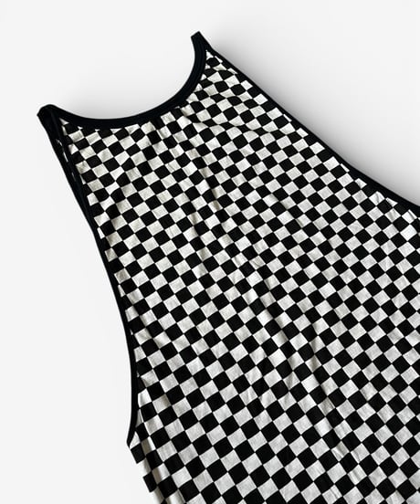 S/S 2006 DIOR HOMME “MODS/SKA” CHECKERED CAMISOLE