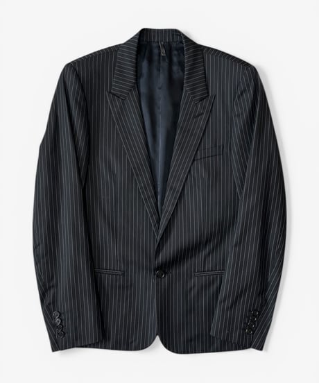 S/S 2006 DIOR HOMME “MODS/SKA” STRIPE TUBE BLAZER