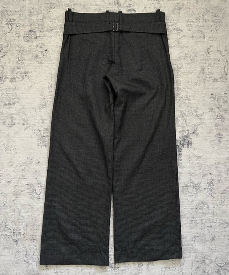 A/W 2005 FACTOTUM Cinchback Slacks