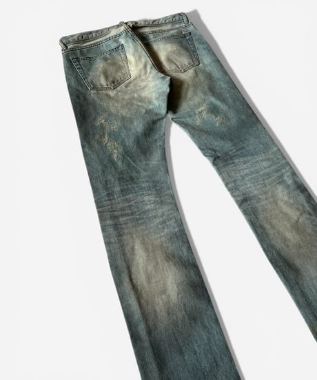 GALAARBEND MUD-WASHED SKINNY DENIM