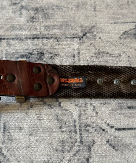 2000s Italy metal chain belt