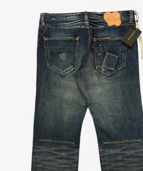 S/S 2007 NUMBER (N)INE “ABOUT A BOY” OG MUDWASH ZIPPO DENIM［2］