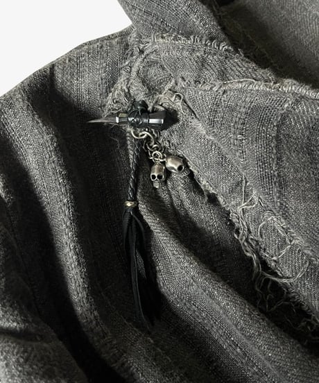 KMRII SKALL CHARM HEMP MODS COAT