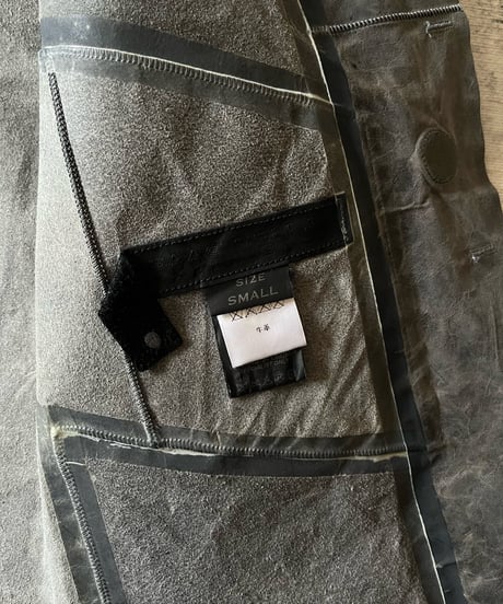Isaac Sellam Experience Overlock Leather Jacket