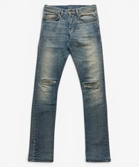 A/W 2014 SAINT LAURENT PARIS D02 DISTRESSED REPAIR DENIM［27］