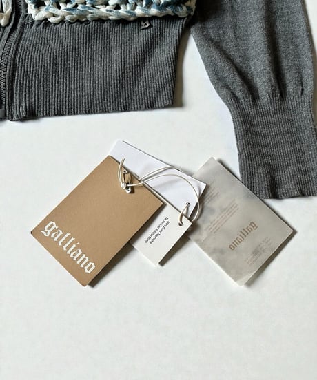 JOHN GALLIANO NET ZIP HOODIE